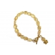 Pretty Yellow Citrine Beaded Bracelet